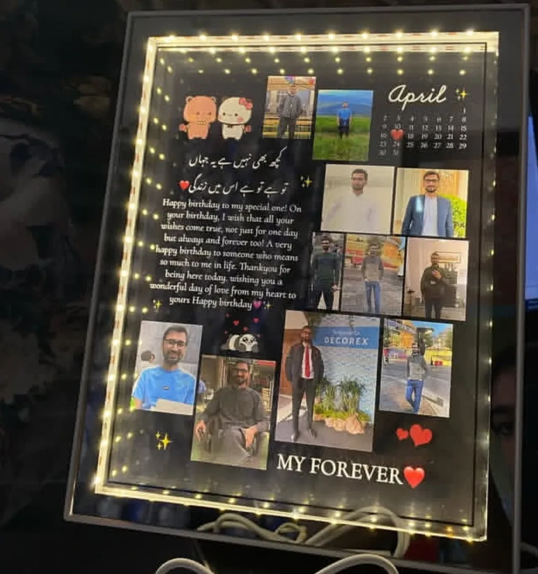 3D Crystal LED Photo Frame - Image 4