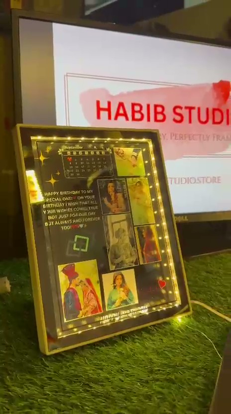 Birthday LED Photo Frame