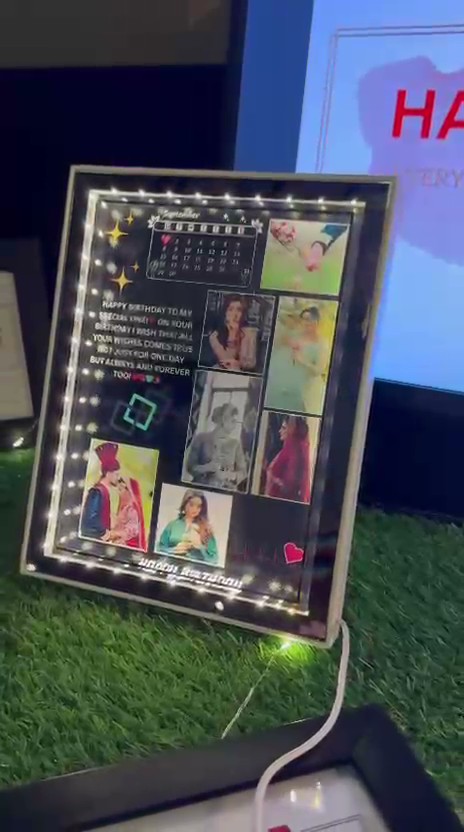 Birthday LED Photo Frame - Image 3