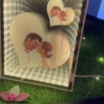Heart Infinity Mirror 3D Frame
